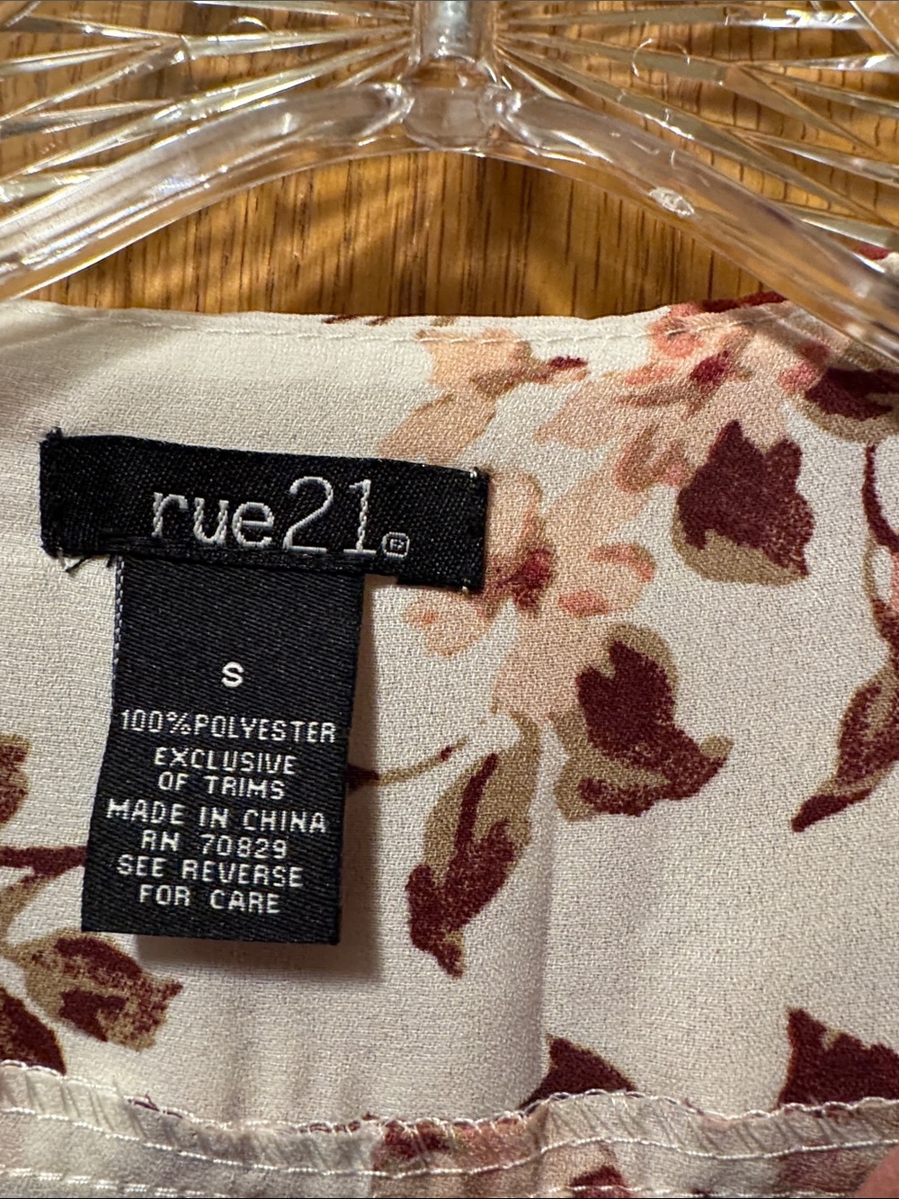 LOFT Pink Floral Mixed-Print Blouse - Picture 7 of 9